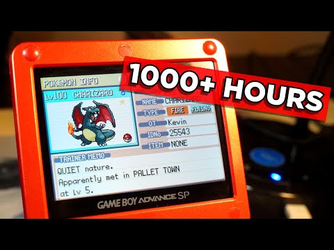 1000+ Hours in Pokemon Fire Red: Pokedex | Shinies | Items