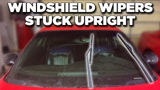 How To Fix Windshield Wipers Stuck In Upright Position