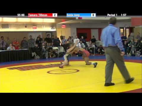 WM 55 KG QF - Tamara Tillman (Titan Mercury) vs Eunju Jung (Korea)