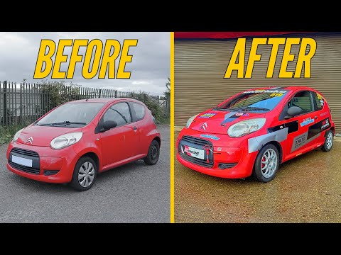 BUILDING A CITROEN C1 RACECAR | FULL MOVIE