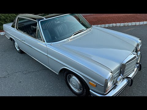 1972 Mercedes-Benz 250C 39,974 miles drive video 3/29/23