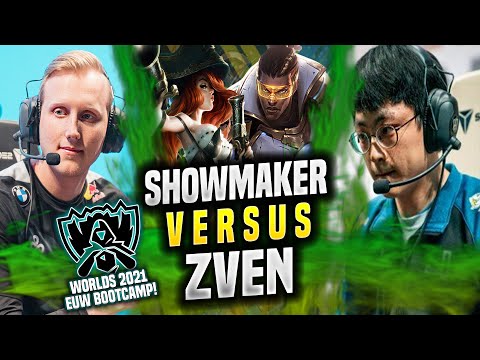 DK SHOWMAKER vs C9 ZVEN in WORLDS BOOTCAMP EUW! - DK Showmaker Plays Lucian ADC vs Miss Fortune! |