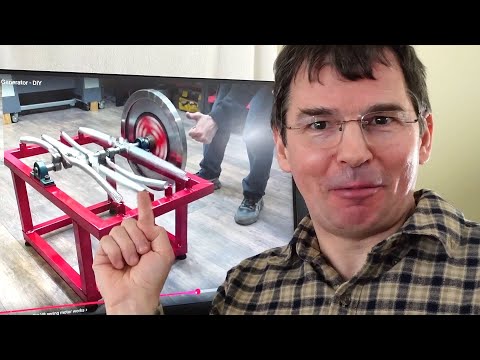 Wie diese "Freie Energie"-Maschine "funktioniert", Videoschnitte verstecken
