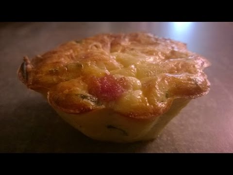 Recette Mini quiches aux lardons et à l’emmental