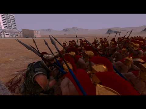 Chuck Norris vs 300 Spartans - UEBS - Ultimate Epic Battle Simulator