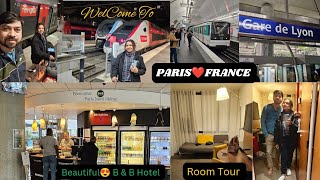 Paris Vlog|🚊From Switzerland to Paris: TGV Lyria Train Adventure 🌍|Welcome To Paris🗼 France❤️