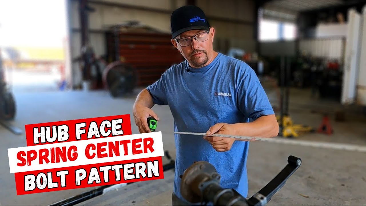 How To Measure A Trailer Axle