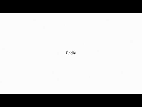 Fidelia PRONUNCIATION