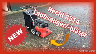 Hecht 8514 Laubsauger Laubbläser fahrbar Saugschlauch Turbobürste Laubsammler