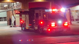 Surrey Fire Service - Engine 2 & Engine 3 Responding