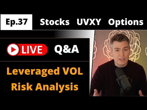 Ep.37  -  Are Leveraged Vol ETFs Better?  SVIX vs SVXY?
