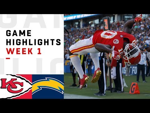 Chiefs vs. Chargers Week 1 Highlights | NFL 2018