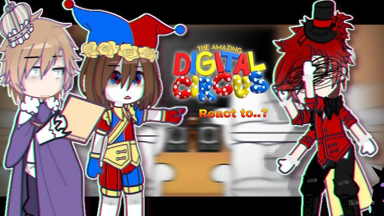 • The Amazing Digital Circus React to ... • || Ep 8 || No ship| My Oc |Part 2 [ 2X Speed ]