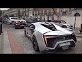 W Motors Lykan Hypersport And Fenyr Supersport Driving In London And Hill Climb