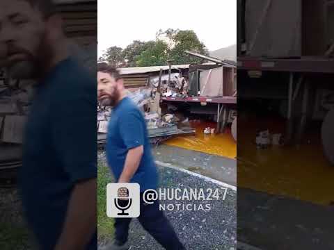 Accidente de tránsito en San José del Pepino Villagarzón Putumayo.En la tarde de este jueves 15ENE