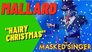 Mallard - Willie Robertson Performs "Hairy Christmas" - Masked Singer Season 6
