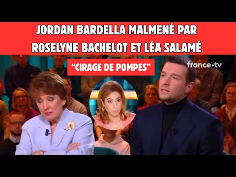 Jordan Bardella mistreated and ridiculed by Roselyne Bachelot and Léa Salamé in "Quelle Époque!"
