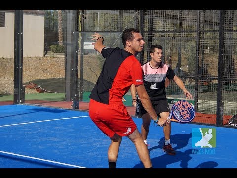 Vamos Pádel. Juan Ortega y Jaime Barón contra Pedro Melendez y Daniel Sánchez