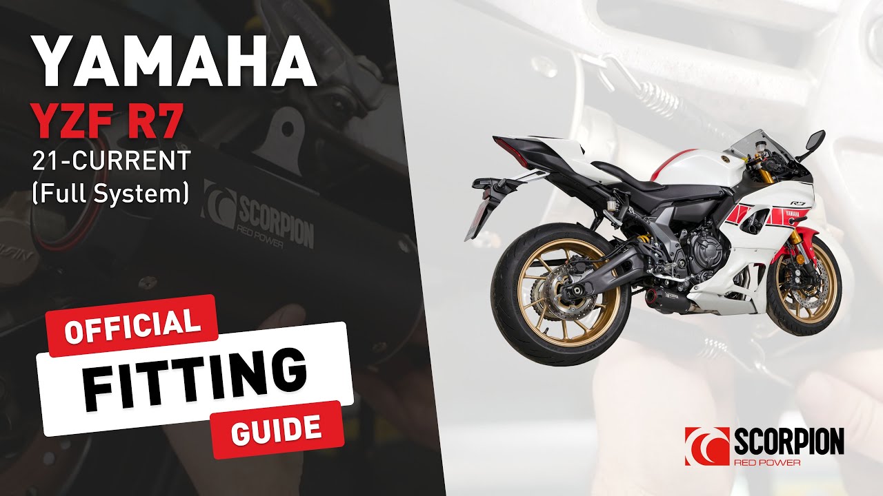 Scorpion Serket Taper Full System - Yamaha YZF R7 (21-25) Video