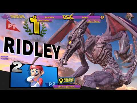 Syameon (Ridley) vs MU|Fritos (Mario) Arcade Legacy 79 Losers Quarters