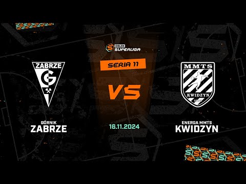11. seria: Górnik Zabrze - Energa MMTS Kwidzyn [SKRÓT]