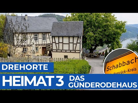 Dieses Haus am Rhein ist ein Filmdrehort | Hier wurde die deutsche TV-Serie HEIMAT gedreht