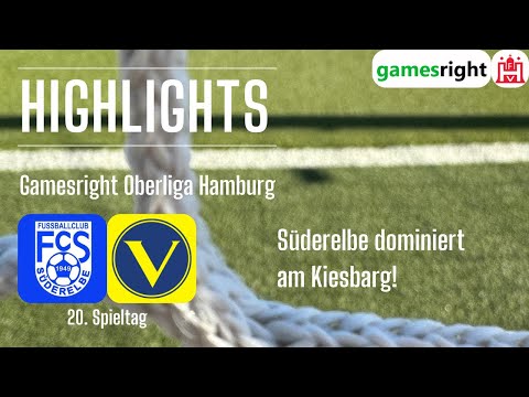 20. Spieltag Gamesright Oberliga Hamburg Highlights FC Süderelbe - SC Victoria