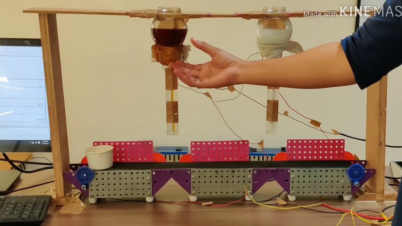 COFFEE MAKING MACHINE USING PLC