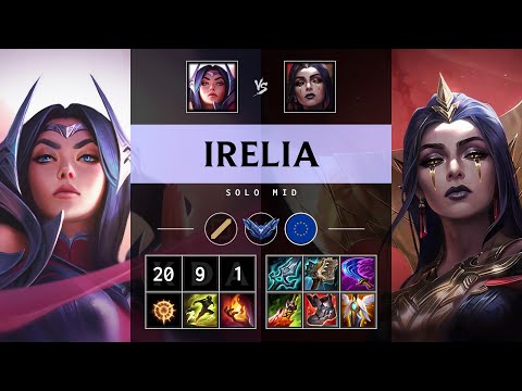 Irelia Mid vs LeBlanc - EUW Diamond Patch 25.17