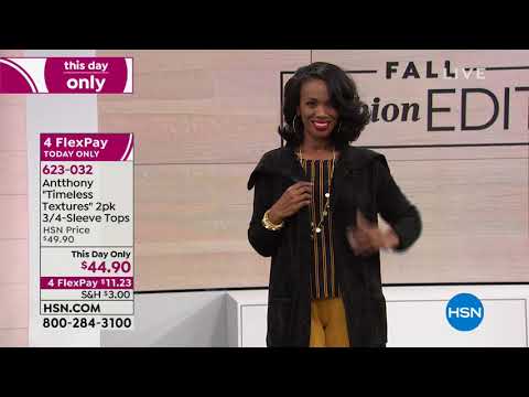 HSN | Antthony Design Original Fashions 09.21.2018 - 03 PM