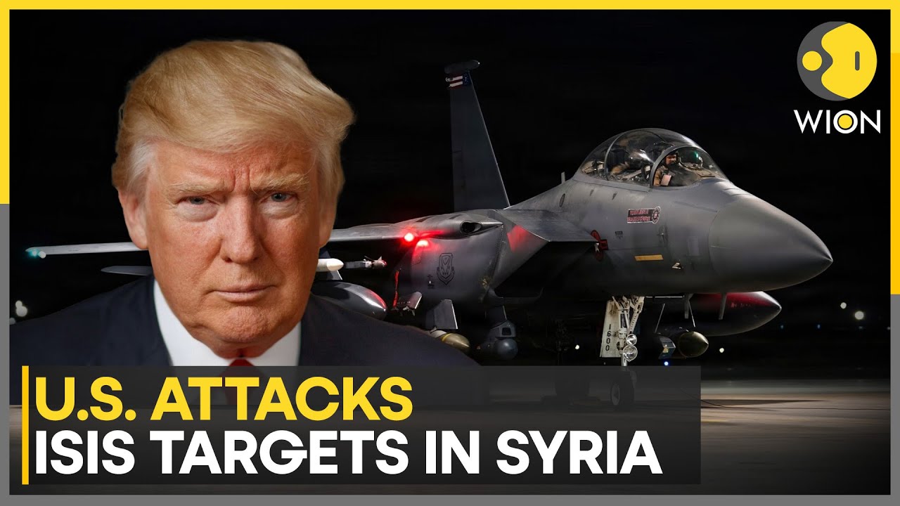 US Strikes Syria: US Carries Out Drone Strike on Aleppo Governorate Building | WION NEWS