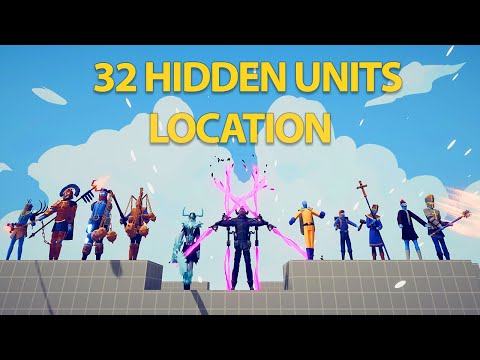 32 Hidden Units Locations - Totally Accurate Battle Simulator