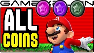 100% Super Mario Run Guide - All 360 Pink, Purple, & Black Coins Walkthrough