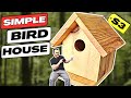 Build A Cedar Bird House For Just 3