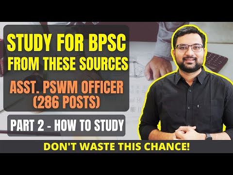 How to Study for BPSC (286 Posts) Asst PS & WM Officer Exam? 🚨 Civil, Chemical, Environmental Engg