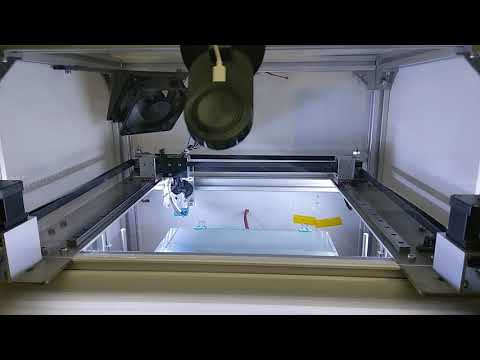 SecKit SK-300 CoreXY heating up to 60°C by AC powered bed heater