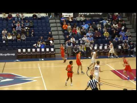 Rob Higgins hits a long jumper