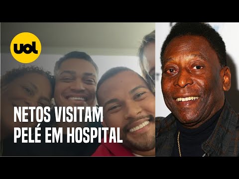 Pelé internado: filhos de Sandra Regina vão ao hospital visitar o avô
