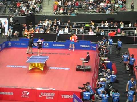 Zhang Jike vs. Timo Boll 2011 WTTC World Table Tennis Championships Rotterdam Netherlands