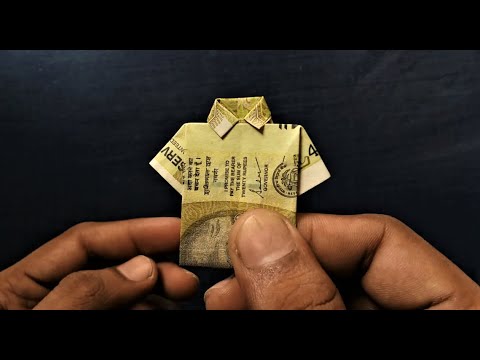 NEW 20 RUPEES SHIRT ORIGAMI | #SuryaOrigami