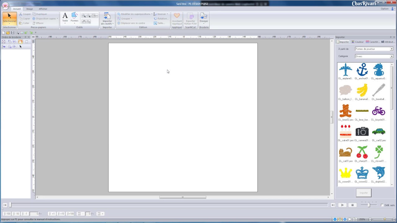 Découverte du logiciel de broderie PE Design Plus2 de Brother