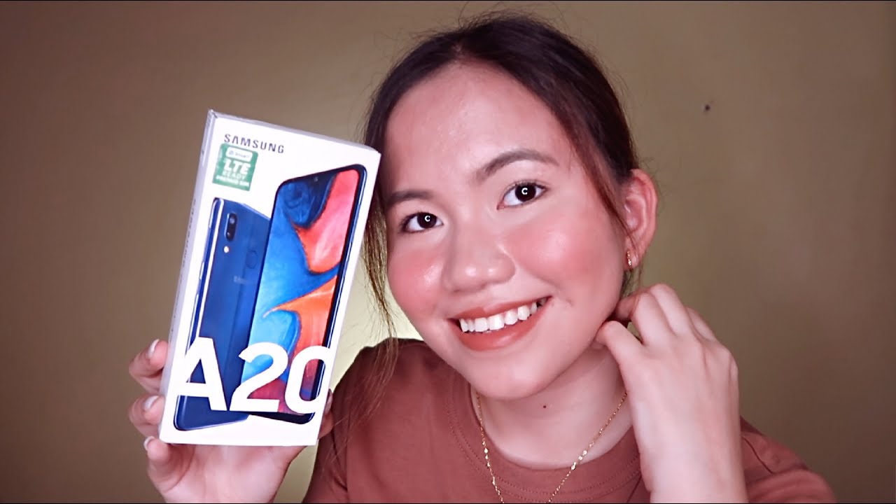 SAMSUNG GALAXY A20 UNBOXING & FIRST IMPRESSIONS