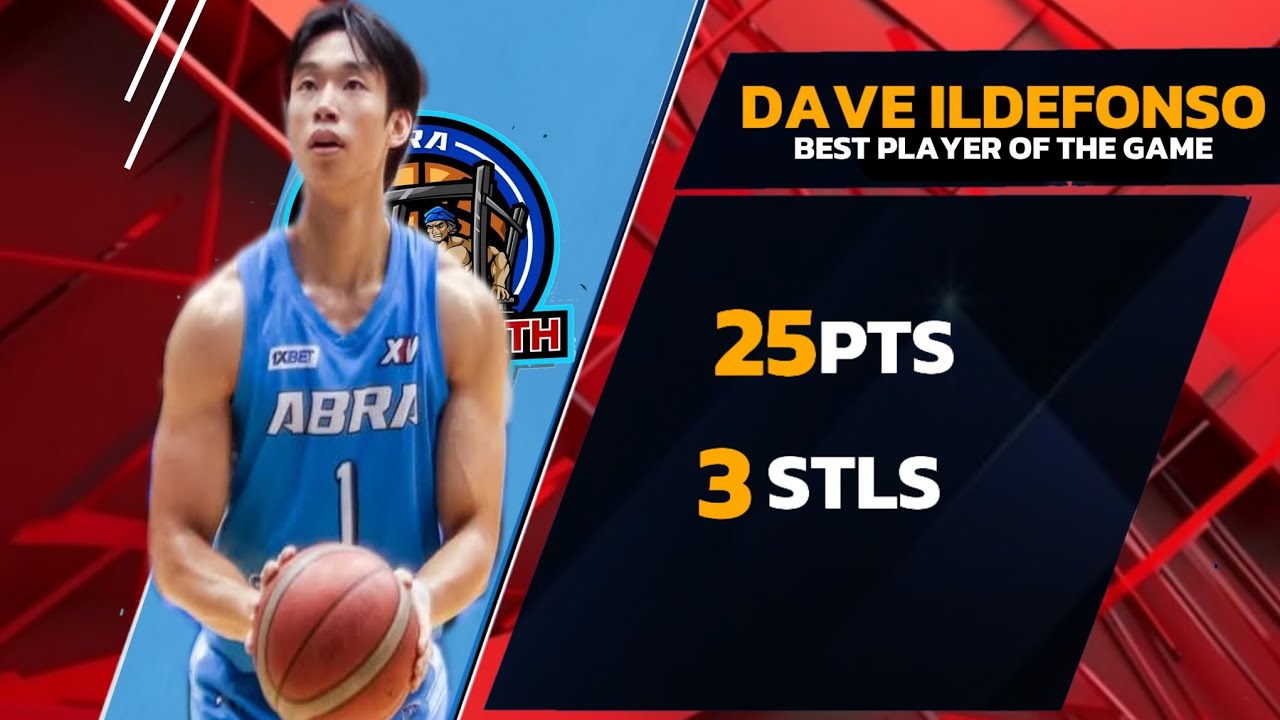 DAVE ILDEFONSO | 25 PTS 3 STLS vs. QUEZON | 2025 MPBL REGULAR SEASON