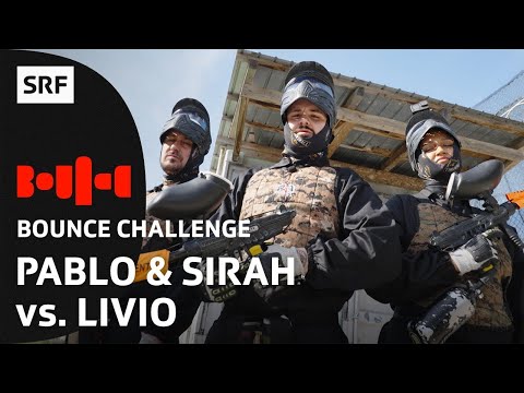 Livio hat keinen Bock mehr: Albtraum in der Paintball-Arena | Bounce Challenge | SRF