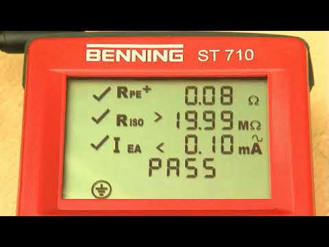 Benning ST 710 Apparaten en Gereedschaptester  1001A-tools.nl