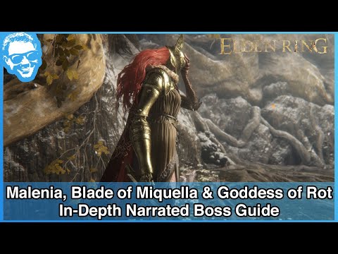 Malenia, Blade of Miquella, Goddess of Rot - In-Depth Narrated Boss Guide - Elden Ring [4k HDR]