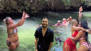 Swimming with Turtles and Girls in Hot Springs ￼￼| Tanzania Africa
