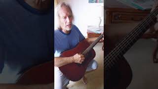 Don playing &quot;Little Blind Fish&quot; by David Crosby