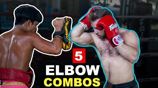 5 Devastating Muay Thai Elbow Combos