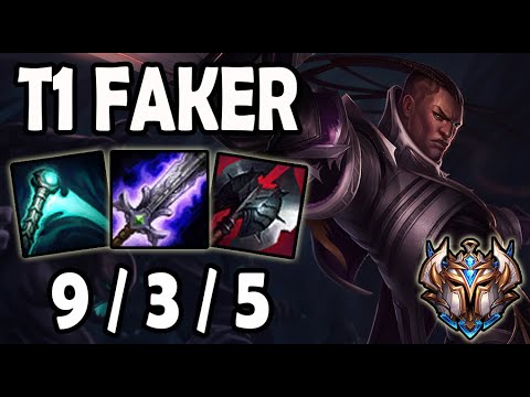 T1 Faker LUCIAN vs RUMBLE - Ranked Korea